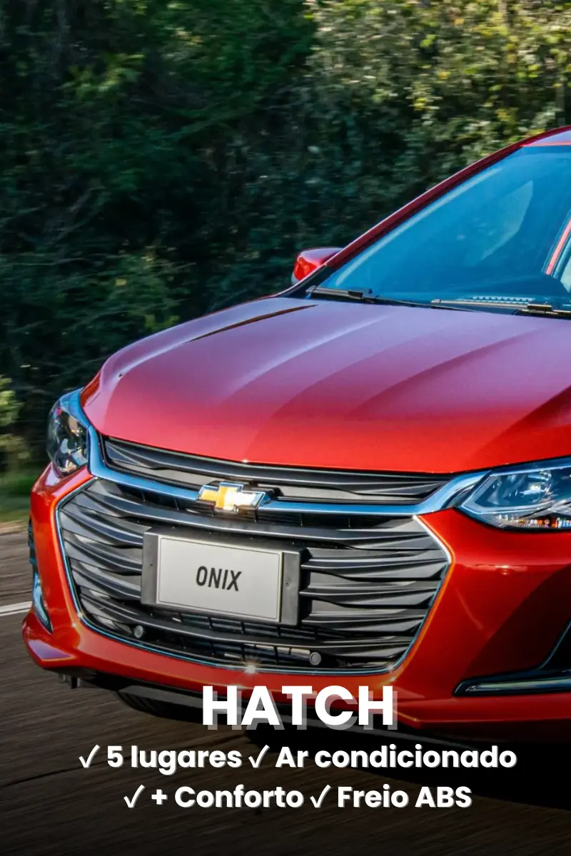 Onix para alugar em Foz do Iguaçu